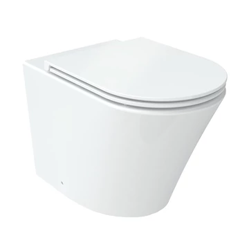 WELLIS Clement Rimless álló WC – hátsó kifolyású, mélyöblítésű porcelán WC Slim Soft Closing ülőkével BEMUTATÓ