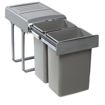 EKOTECH - Beépíthető hulladékgyűjtő MEGA 40 - 2x20 liter