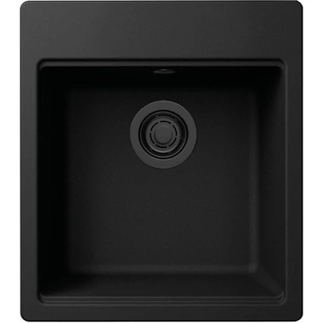 ELLECI - Mosogatótálca Time 102 G40 nero fekete tartozékokkal