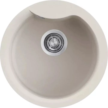 ELLECI - Mosogatótálca Ego ROUND G39 Bianco soft