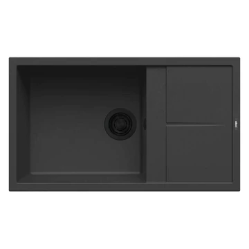 ELLECI - Mosogatótálca Unico 410 G40 Nero fekete kiegészítőkkel