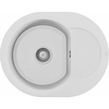 ELLECI - Mosogatótálca Easy ROUND 600 G68 bianco