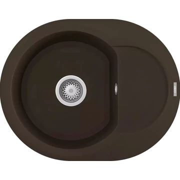 ELLECI - Mosogatótálca Easy ROUND 600 G78 Espresso
