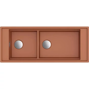 ELLECI- Mosogatótálca Mixology 590 1140x392 Keratek K83 Clay inox tartozékokkal
