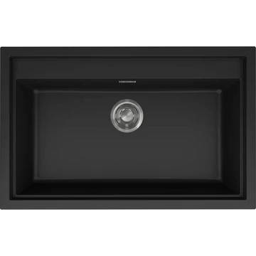 ELLECI- Mosogatótálca Sintesi 130 Keratek K86 Black inox tartozékokkal