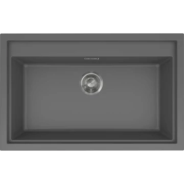 ELLECI- Mosogatótálca Sintesi 130 Keratek K99 Dark Grey inox tartozékokka