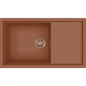 ELLECI- Mosogatótálca Sintesi 410 Keratek K83 Cavern Clay bronz tartozékokkal