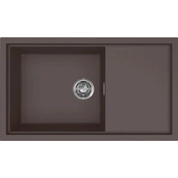 ELLECI- Mosogatótálca Sintesi 410 Keratek K87 Cocoa inox tartozékokkal