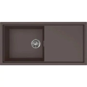 ELLECI- Mosogatótálca Sintesi 480 Keratek K87 Cocoa inox tartozékokkal