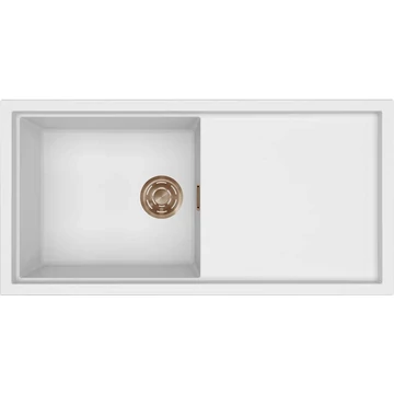 ELLECI- Mosogatótálca Sintesi 480 Keratek K96 White bronz tartozékokkal
