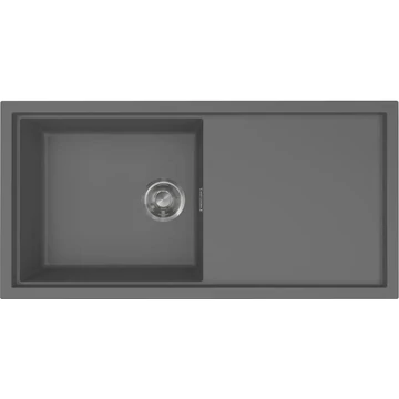 ELLECI- Mosogatótálca Sintesi 480 Keratek K99 Dark Grey inox tartozékokkal