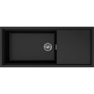 ELLECI - Mosogatótálca Sintesi 510 K86 Black inox tartozékokkal