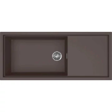 ELLECI- Mosogatótálca Sintesi 510 Keratek K87 Cocoa inox tartozékokkal