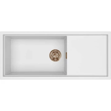 ELLECI- Mosogatótálca Sintesi 510 Keratek K96 White bronz tartozékokkal