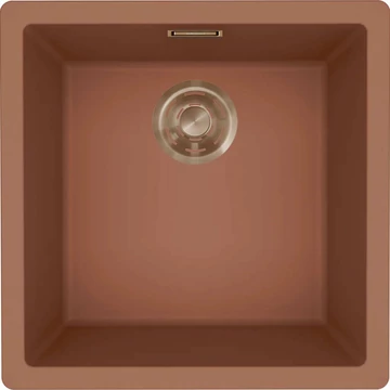 ELLECI- Mosogatótálca Zen 102 Keratek K83 Cavern Clay bronz tartozékokkal