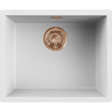ELLECI- Mosogatótálca Zen-F 105 Keratek K96 White bronz tartozékokkal