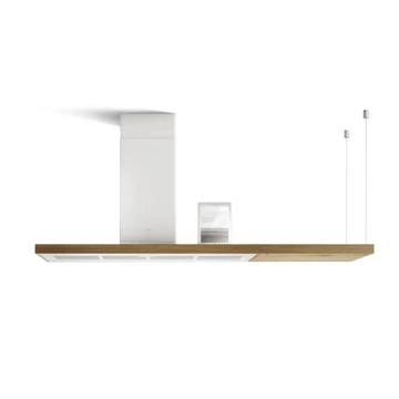 Elica -Páraelszívó BIO ISLAND WH/A/120X53 ROVERE alu zsírfilter