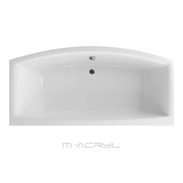 M-ACRYL Relax különleges akril kád 190x90 + Ajándék kádláb és peremrögzítő