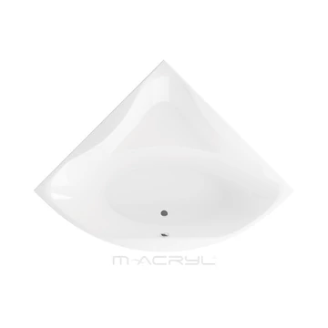 M-ACRYL Aura akril sarokkád 140x140 + Ajándék kádláb és peremrögzítő