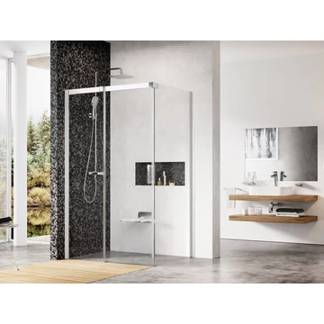 RAVAK Matrix MSDPS 120x80 zuhanykabin bal krómhatású+transparent