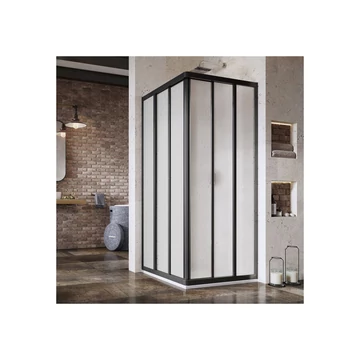 RAVAK Supernova ASRV3-90 zuhanykabin-198 fekete+pearl