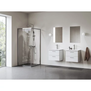 RAVAK Blix II NBLRV2 80x80 zuhanykabin krómhatású+transparent