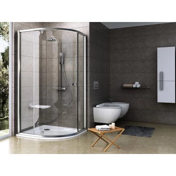 RAVAK Pivot PSKK3 90x90 zuhanykabin szatén+transparent