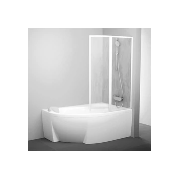 RAVAK Rosa VSK2 160 kádparaván jobb rain