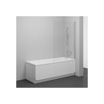 RAVAK PVS1-80 kádparaván szatén+transparent