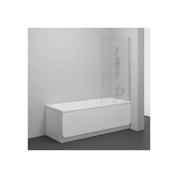 RAVAK NVS1-80 kádparaván szatén+transparent