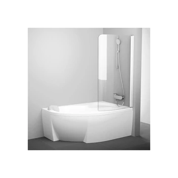 RAVAK Rosa CVSK1 160/170 jobb kádparaván fehér+transparent