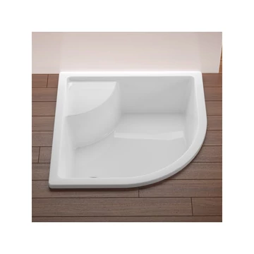 RAVAK Sabina 90x90 LA zuhanytálca (fehér)