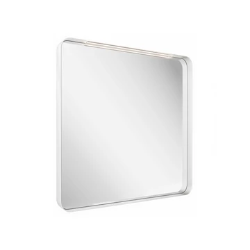 RAVAK Strip 80x70 fürdőszobai tükör világítással, fehér