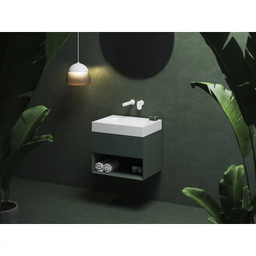 RAVAK SD Lite 60 fürdőszobai szekrény mosdó alá Grey Green