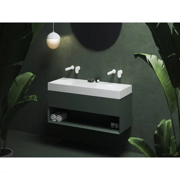 RAVAK SD Lite 120 fürdőszobai szekrény mosdó alá Grey Green