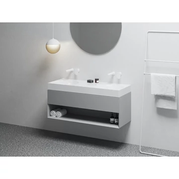 RAVAK SD Lite 120 fürdőszobai szekrény mosdó alá Smoke Grey