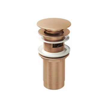 RAVAK Mosdólefolyó ClickClack rendszerrel, Rose Gold Brushed