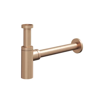 RAVAK Krómozott teleszkópos mosdószifon Rose Gold Brushed