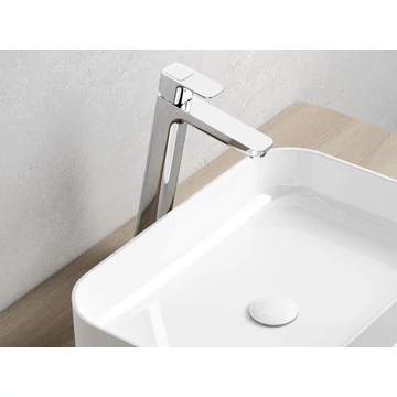 RAVAK 10° álló mosdócsaptelep leeresztő nélkül, 333 mm TD 015.00CR, króm