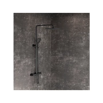 RAVAK 10° Free Termosztátos zuhanyoszlop TD F 091.20BL, fekete