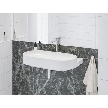 RAVAK Eleganta álló mosdócsaptelep 335 mm leeresztő nélkül EL 015.00CR, Chrome