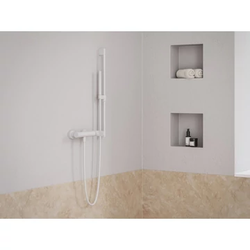RAVAK Eleganta fali zuhanycsaptelep szett nélkül EL 032.10WV, White Velvet