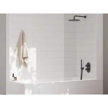 RAVAK Espirit termosztátos falba süllyesztett csaptelep, háromutas, belső egység nélkül ES 067.20GB.O3.RB07C, Graphite Brushed