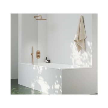 RAVAK Espirit falba süllyesztett csaptelep, háromutas, belső egység nélkül ES 068.60RGB.O3.RB07F, Rose Gold Brushed
