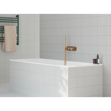 RAVAK Espirit falba süllyesztett csaptelep szettel, kétutas, belső egység nélkül ES 065.60RGB.O2.RB07D.+S, Rose Gold Brushed