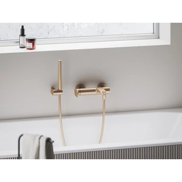 RAVAK Eleganta fali kádcsaptelep zuhanyszett nélkül EL 022.60RGB, Rose Gold Brushed