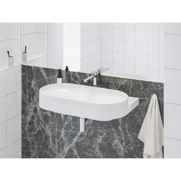 RAVAK Eleganta álló mosdócsaptelep 220 mm leeresztő nélkül EL 014.00CR, Chrome
