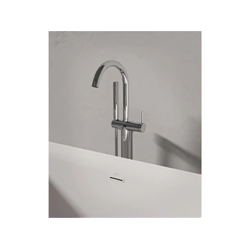 RAVAK Padlón álló kádcsaptelep FM 082.00CR.RB07A, króm (R-box nélkül)