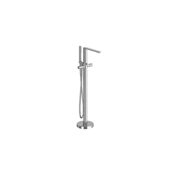 RAVAK Chrome II padlón álló csaptelep zuhanyszettel (R-box nélkül), króm CR II 080.00CR.RB07A