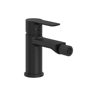 RAVAK Life álló bidécsaptelep 160 mm, leersztő nélkül LF 056.20BL, fekete